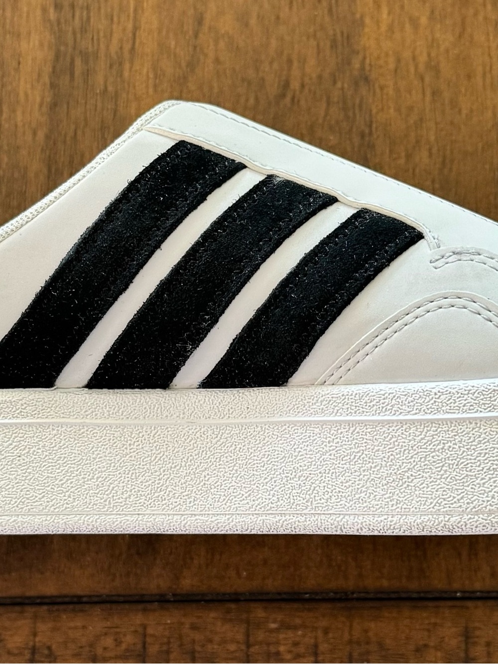 Adidas Hoops 4.0 Mule Crystal White Sneakers Size 8.5 - Picture 13 of 13